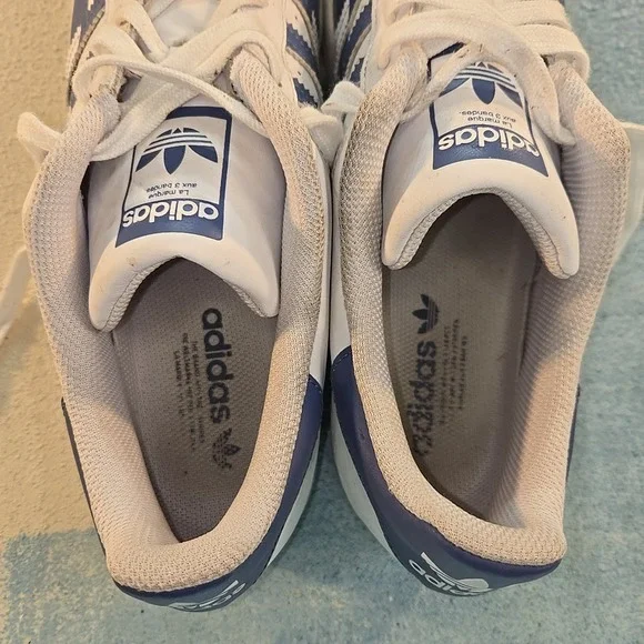 Adidas Superstar Ltd Ed Split Cloud Wht Crew Blue FX5532 Men 13 Shell Toes Shoes